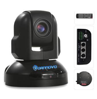 DANNOVO Conference Room Camera,PTZ China 10x Module 500TVL,360 degree Rotation,AV Output With Remote Controller(DN-C06)