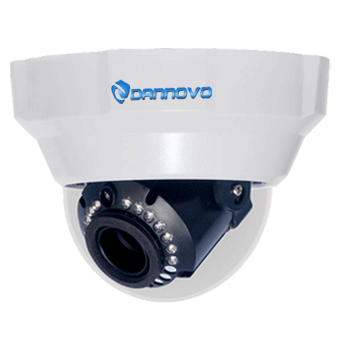 DANNOVO Indoor IR Dome IP Camera,HD 720P CMOS 2 MegaPixels,Support 2-Audio and SD Card(DN-H15-MPC-IR)